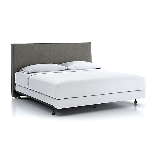 Flange King Headboard  Grey