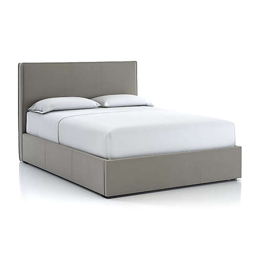 Flange Queen Bed Dove