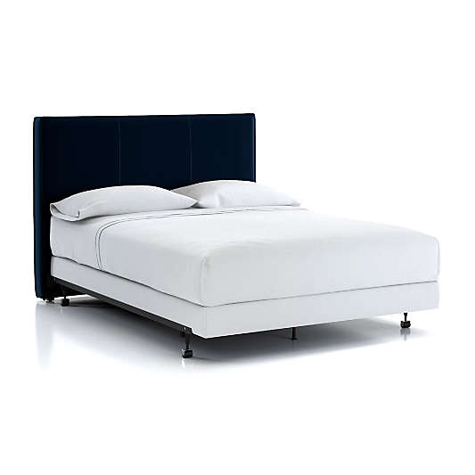 Flange Queen Headboard Midnight