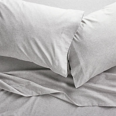 View Grey Flannel Queen Sheet Set details