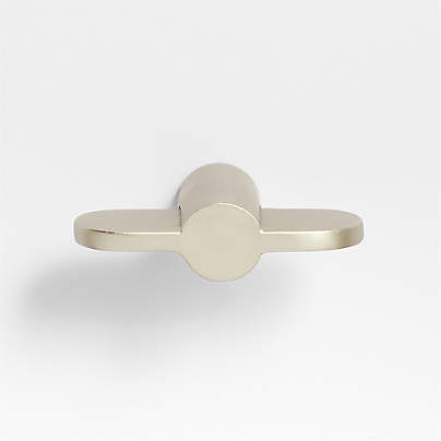 Flat Bar Brushed Nickel Cabinet Knob