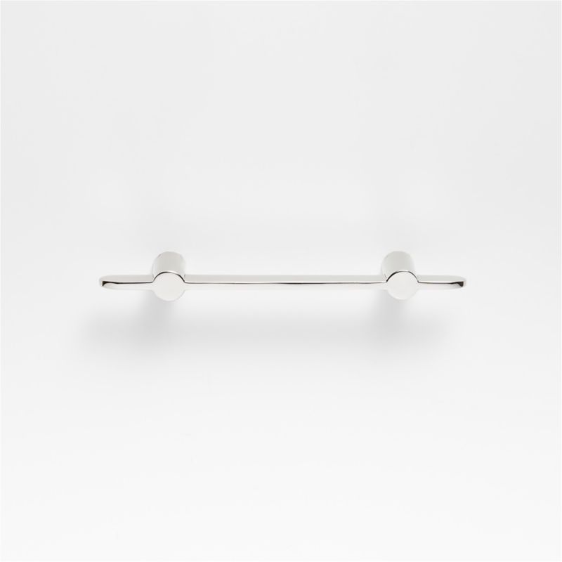 Flat 3" Polished Chrome Cabinet Drawer Bar Pull - image 3 of 4