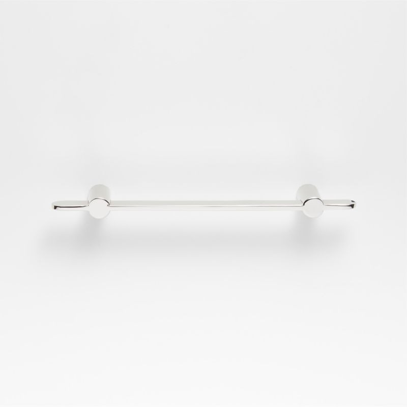 Flat 4" Polished Chrome Cabinet Drawer Bar Pull - image 3 of 4