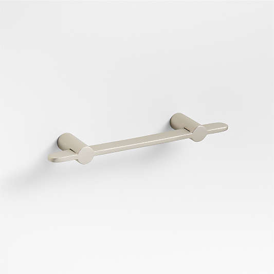 Flat 3" Brushed Nickel Cabinet Drawer Bar Pull