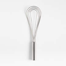 Crate & Barrel 10" Flat Whisk + Reviews | Crate & Barrel