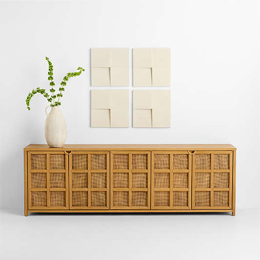 Flatiron Four Squares Wall Art Tiles Set of 4