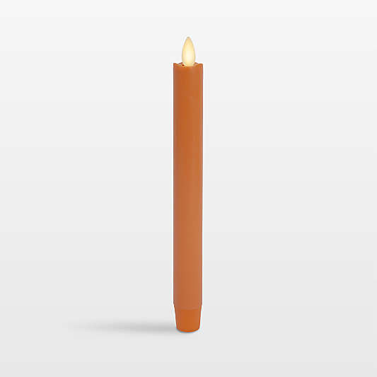 Flicker Flameless Marmalade Taper Candle
