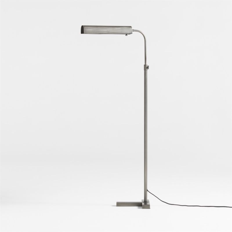 Fleming Black Metal Floor Lamp