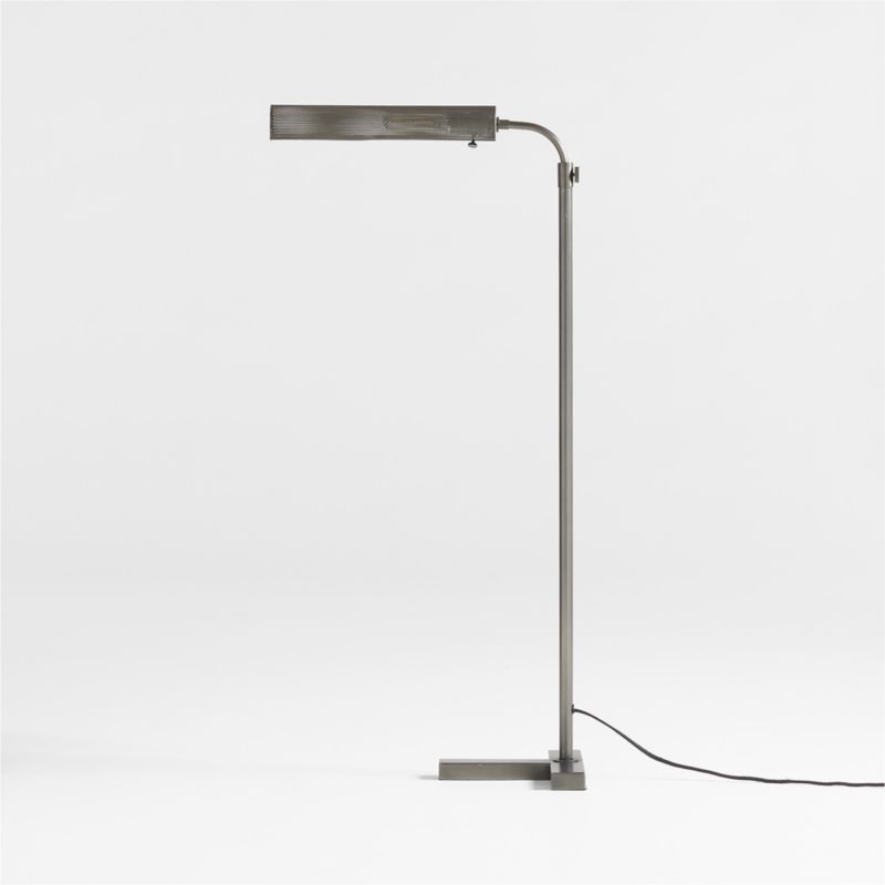 Fleming Black Metal Floor Lamp