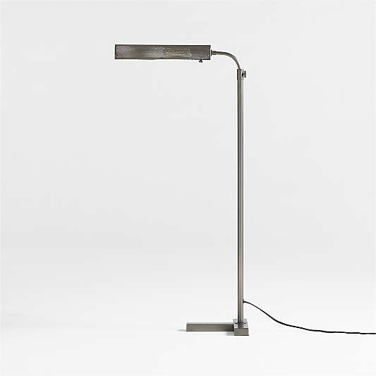 Fleming Black Metal Floor Lamp