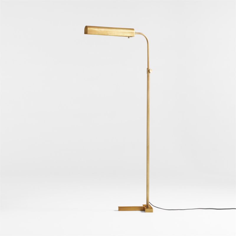 Fleming Antique Brass Floor Lamp - image 7 of 10