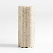 Hobbs Cerused Natural Oak Wood Counter Stool