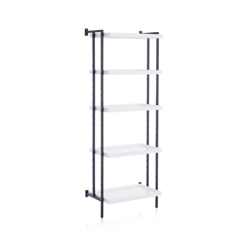 Flex Modular 24" 5-Shelf Full Bookcase