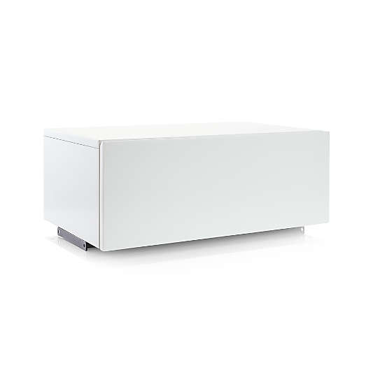 Flex 24" White Storage Drawer Box