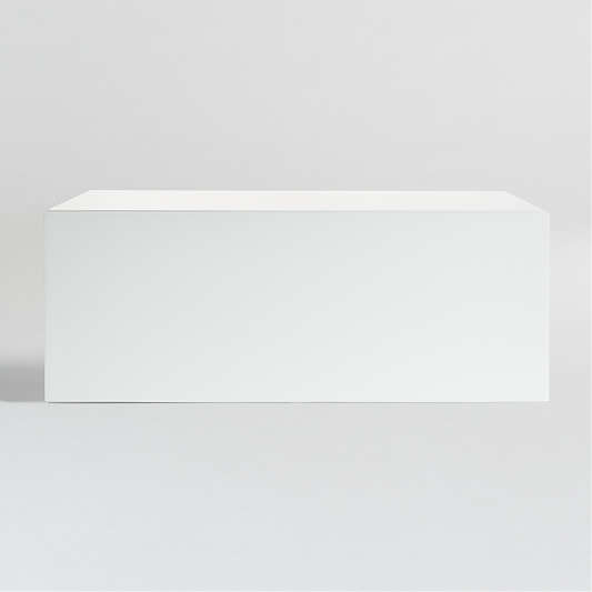 Flex 24" White Storage Drawer Box