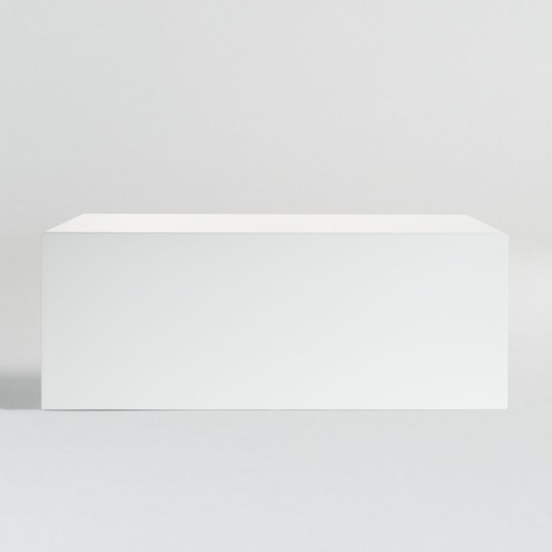 Flex 24" White Storage Drawer Box