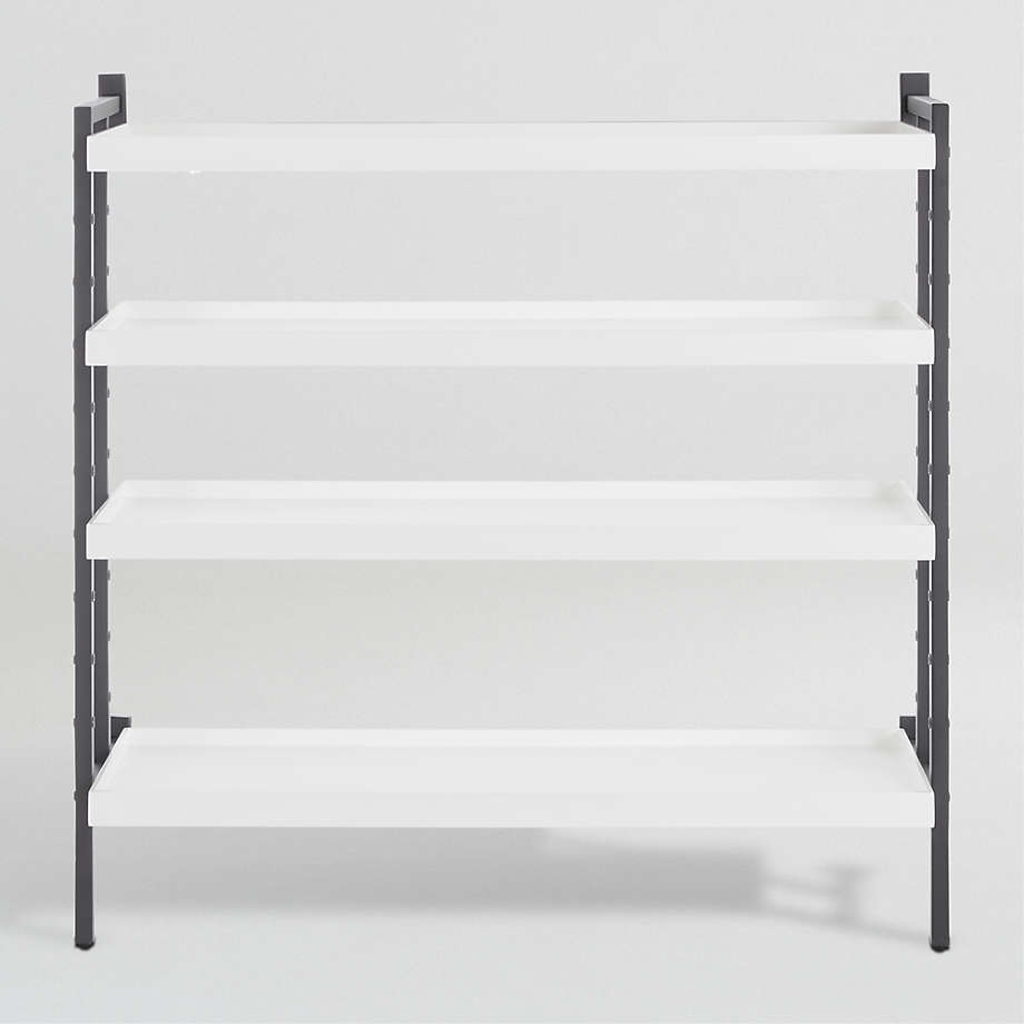 Flex Modular 36" 4Shelf Half Bookcase + Reviews Crate & Barrel Canada