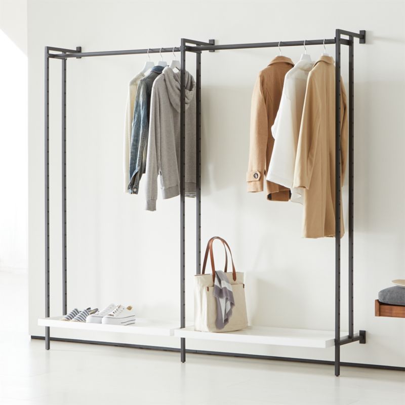 Flex Modular Double Clothing Rack - image 0 of 3