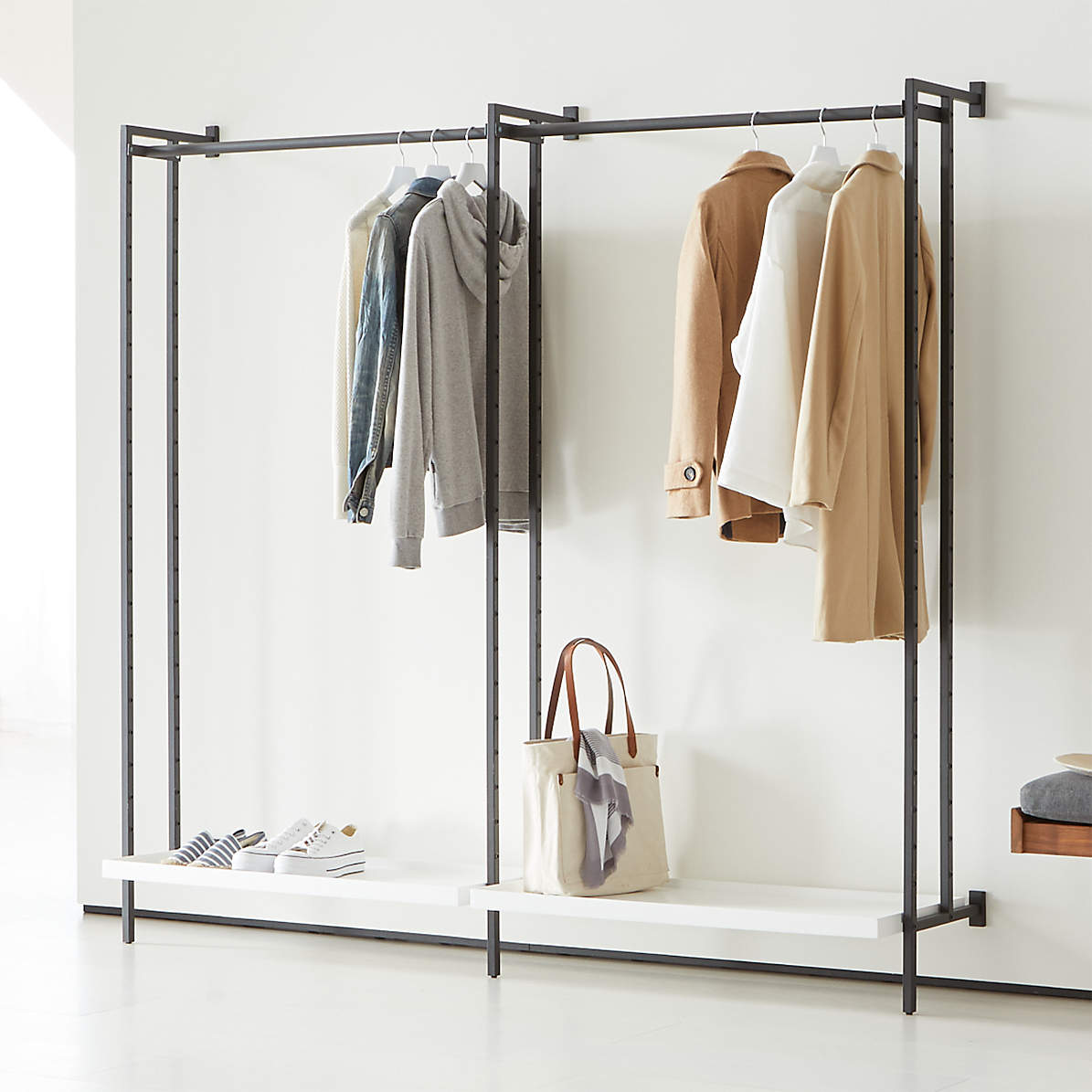 Garment discount rack double