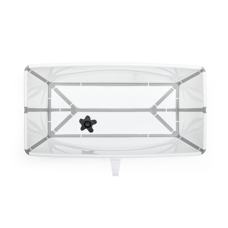 Stokke Flexi Bath White Foldable Baby Bath Bundle - image 2 of 5