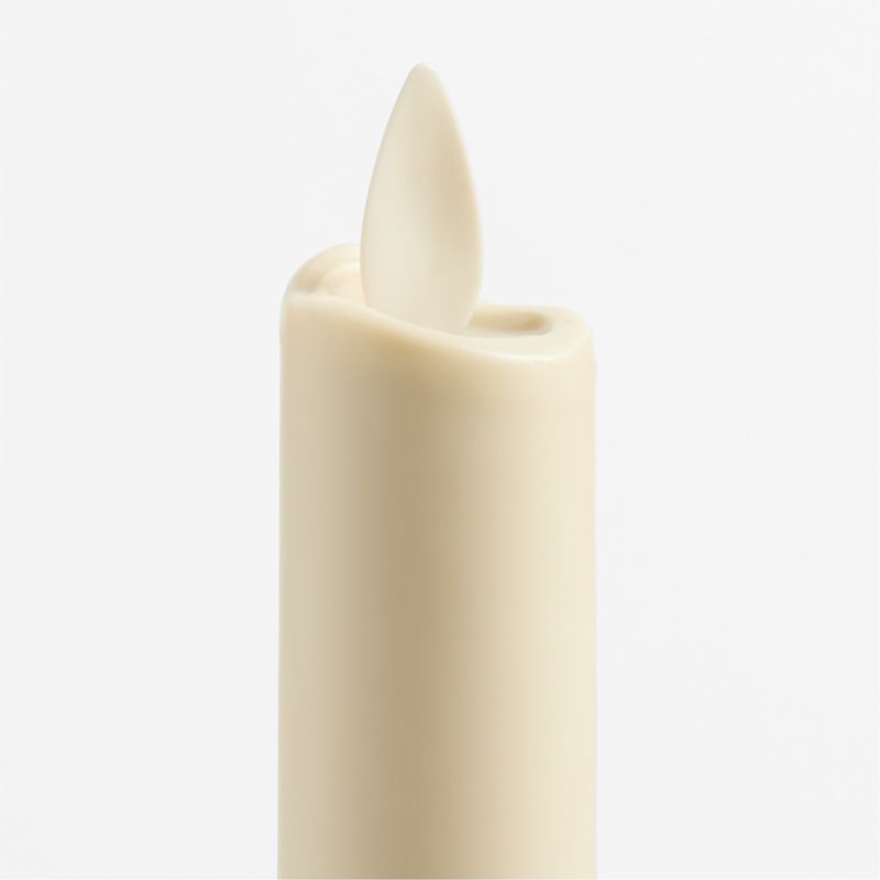 Flicker Flameless Ivory Taper Candle 12" - image 2 of 3