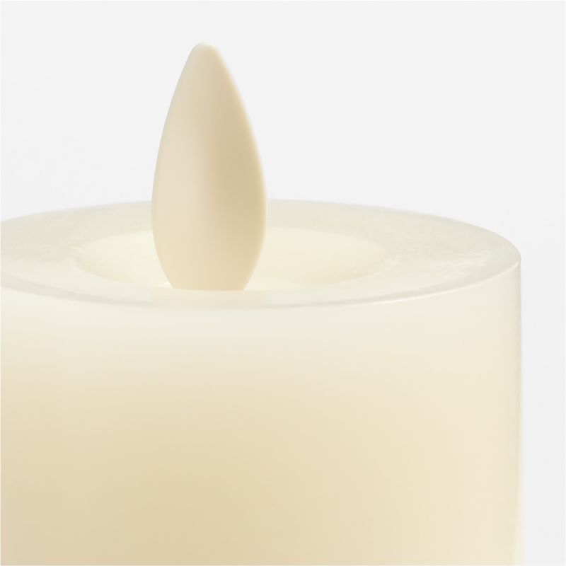 Flicker Flameless White Votive Candles, Set of 4 - image 2 of 3