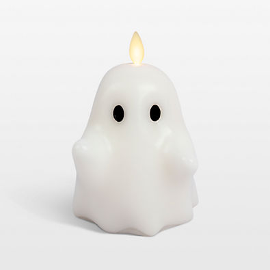 View Flicker Flameless White Ghost Candle details