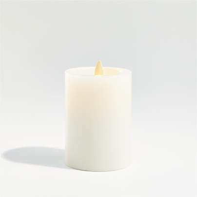 Warm White Flicker Flameless Wax Candles