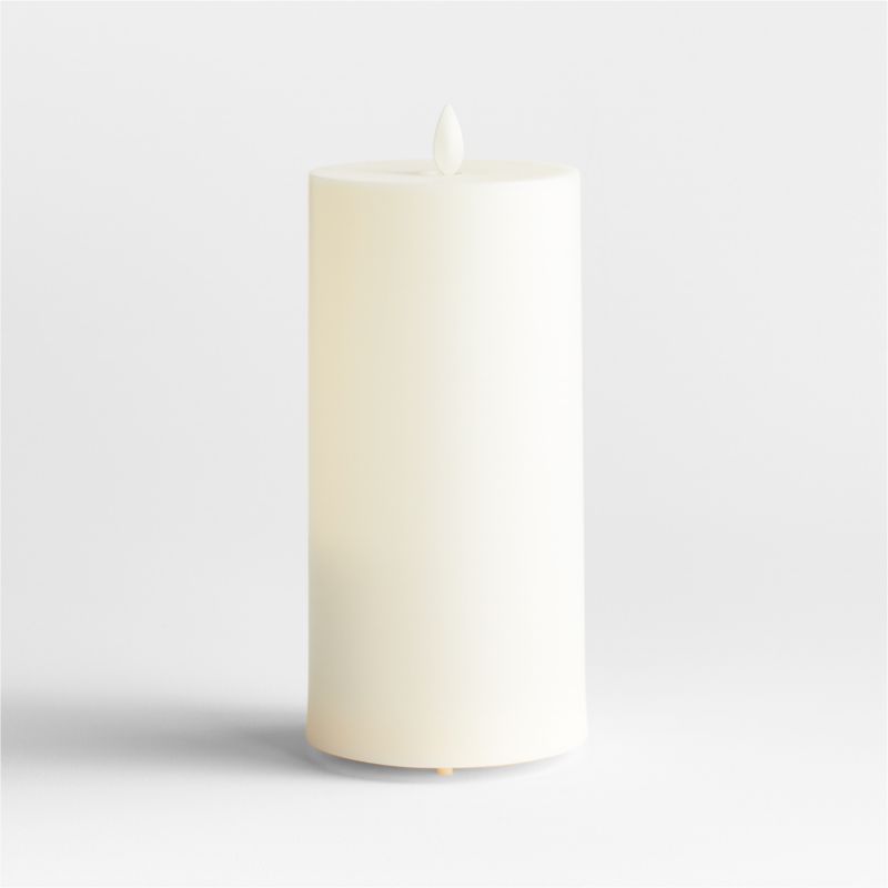 Flicker Outdoor Flameless Pillar Candle 4"x8" - image 2 of 5