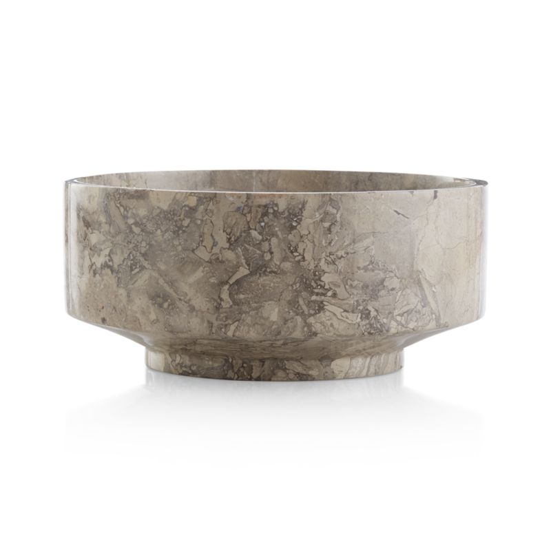 Flint Grey Marble Bowl - image 8 of 13