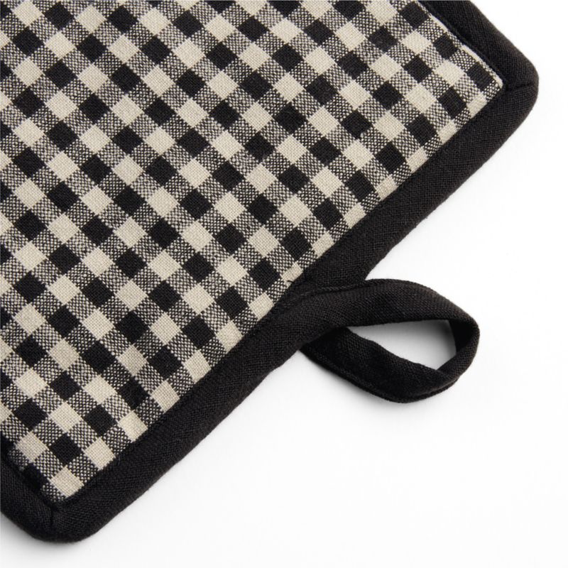 Fall Gingham Organic Cotton Pot Holder - image 1 of 2