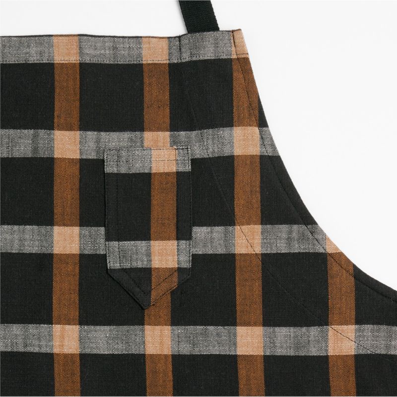 Fall Plaid Organic Cotton Apron - image 1 of 3