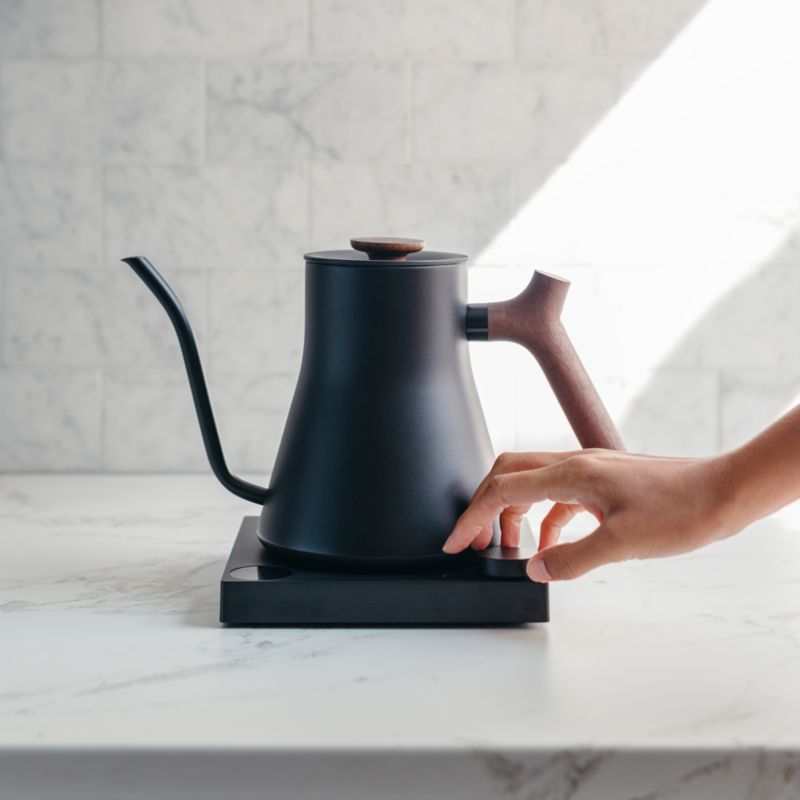 Fellow Stagg EKG Pro Electric Kettle Matte Black with Walnut Accents - image 5 of 9