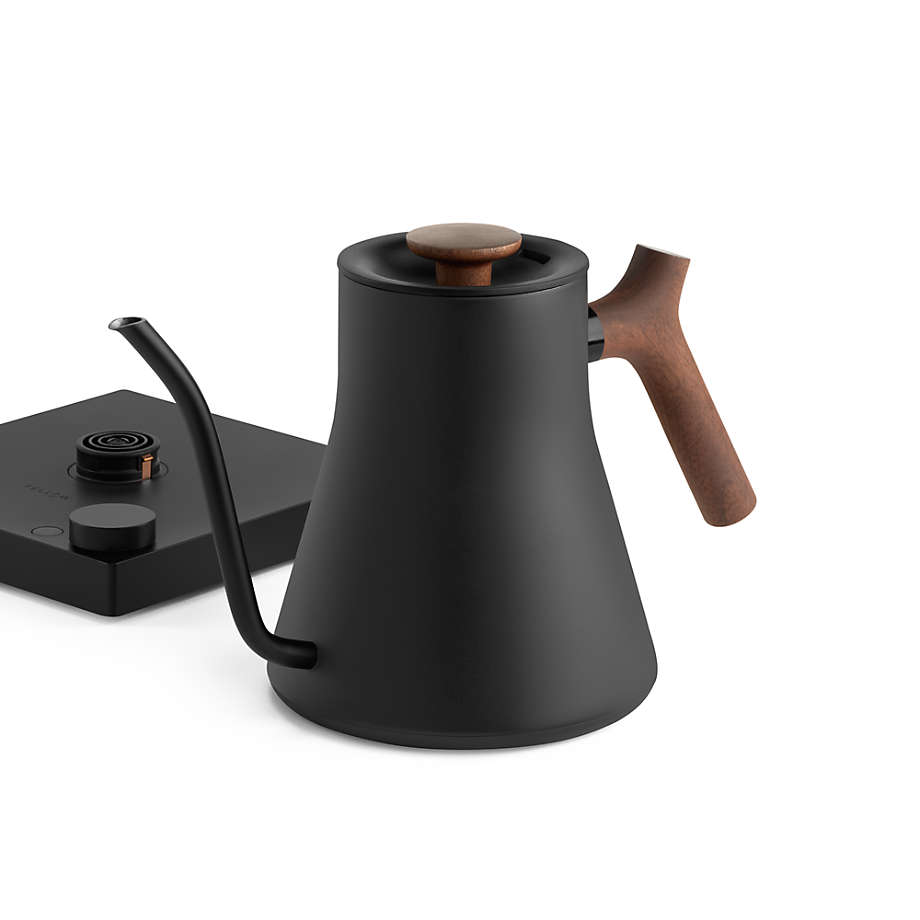 Fellow Stagg EKG Matte Grey Electric Pour-Over Tea Kettle with Maple Handle  + Reviews, Crate & Barrel Canada