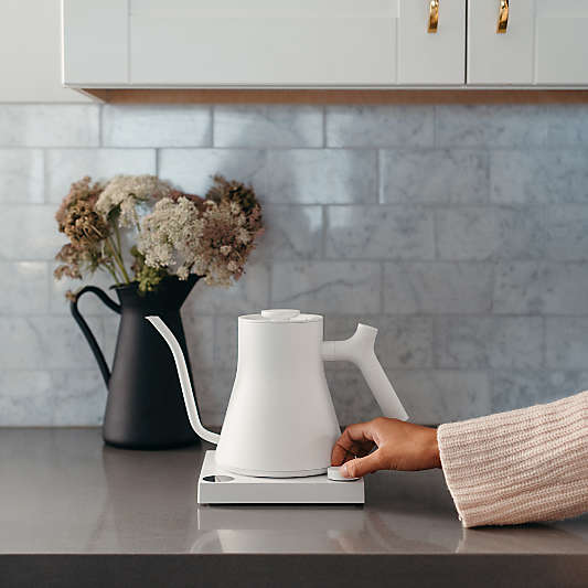 Fellow Stagg EKG Pro Electric Tea Kettle in Matte White