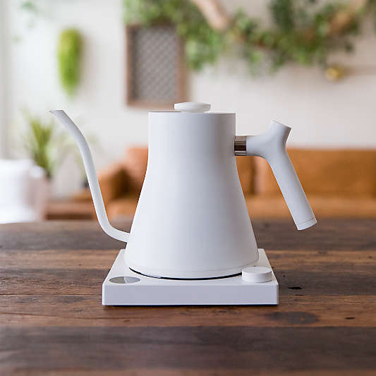 Fellow Stagg EKG Electric Tea Kettle in Matte White