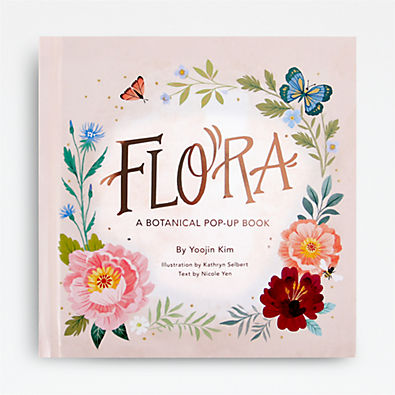 View Flora Botanical Pop-Up Kids Book by Yoojin Kim and Nicole Yen details