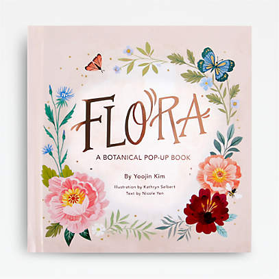 Flora Botanical Pop-Up Book for Kids + Reviews | Crate & Kids