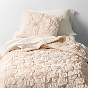Cozy Cloud Organic Cotton Mini Floral Elegant Pink Twin XL Sheet Set