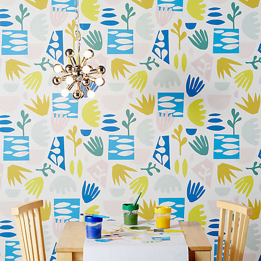 Chasing Paper Floral Cut Out Removable Wallpaper 2'x12'