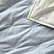 Sky Blue and Pampas Ivory