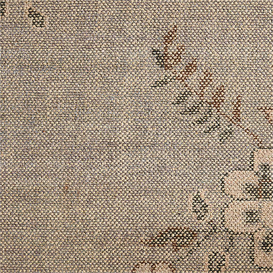 Florence Performance Traditional Floral Blue Handknotted Area Rug