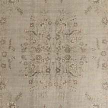 【80's Vintage rug】155×91cm　ブルガリア産　ファーラグ Florence Performance Traditional Floral Blue Handknotted Area Rug