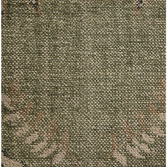Florence Performance Traditional Floral Green Handknotted Area Rug