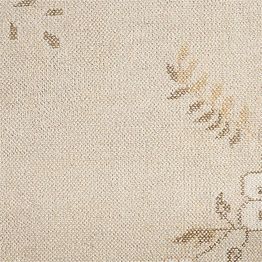Florence Performance Traditional Floral Ivory Handknotted Area Rug