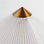 View Flores Table Lamp with Pleated Shade - image 4 of 4