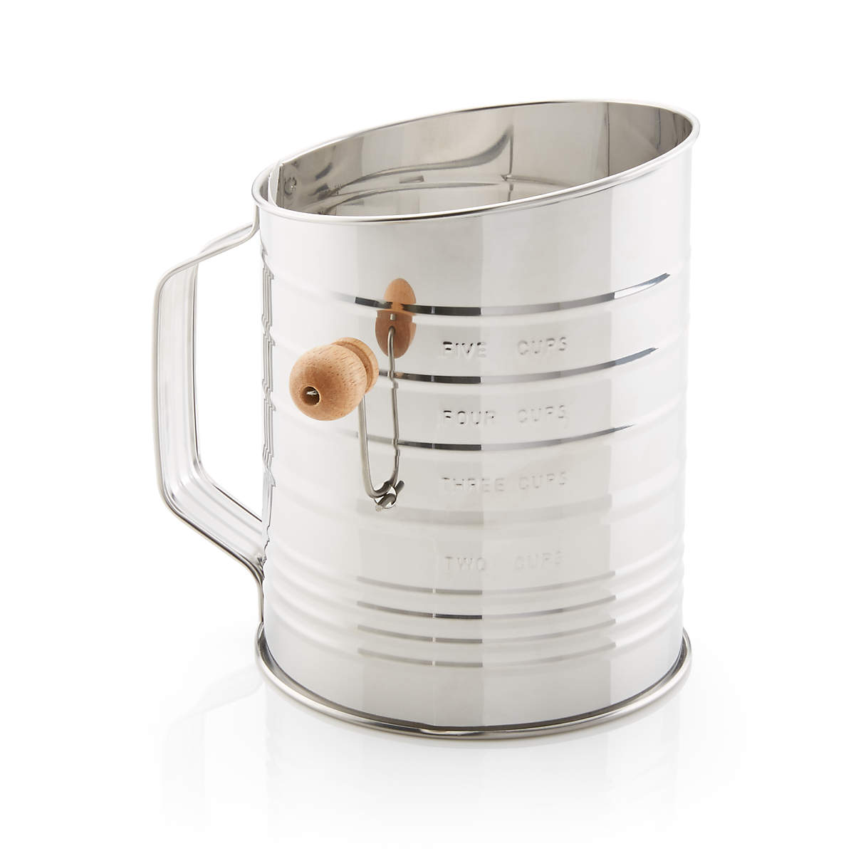 Pull flour sifter