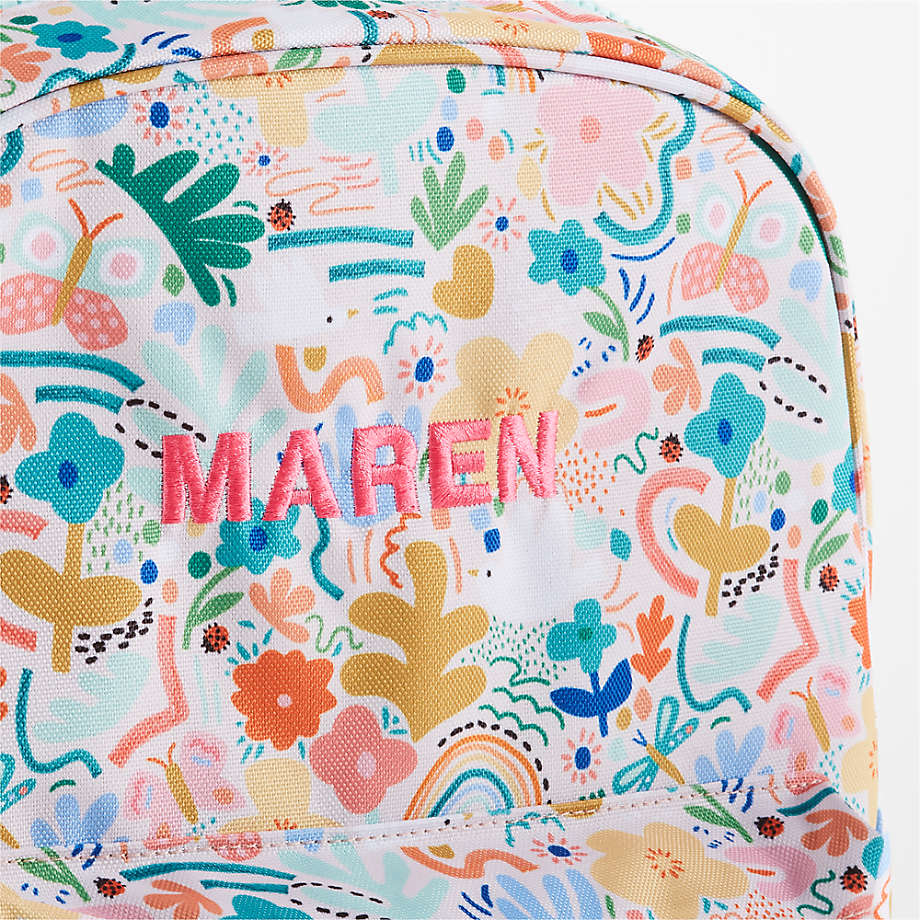 Flower Garden Kids Backpacks and Lunch Box