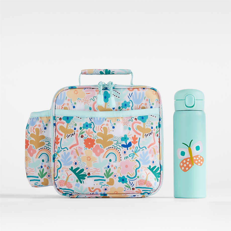  Lunch Box for Toddler Girls with Water Bottle