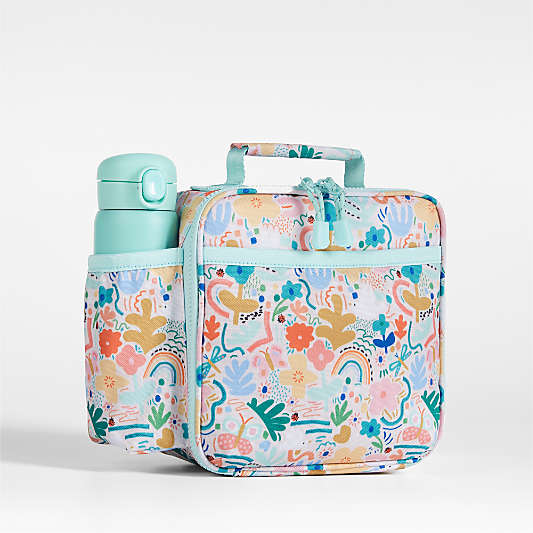 Flower Garden Soft Insulated Kids Lunch Box